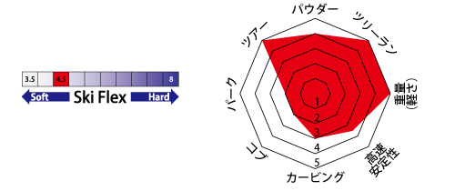 BLAZER TOUR　CHART